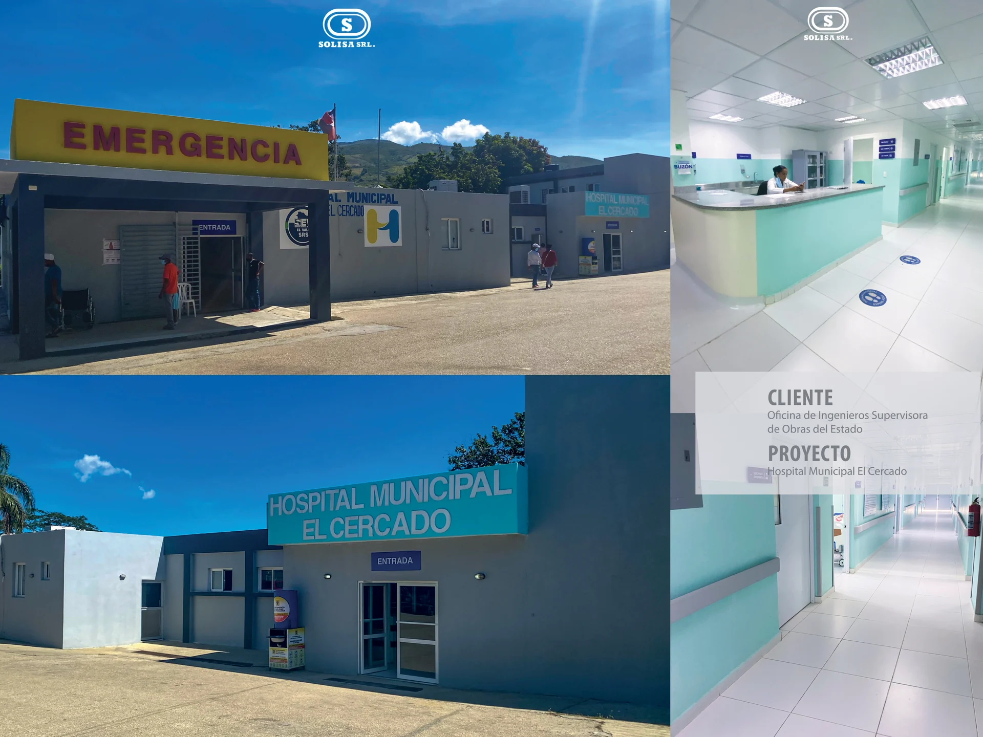 Proyecto Hospital Municipal El Cercado ejecutado por SOLISA